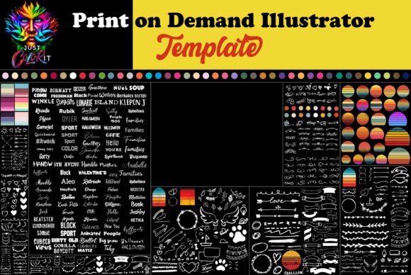 Boost Your POD Business with Our Illustrator Template