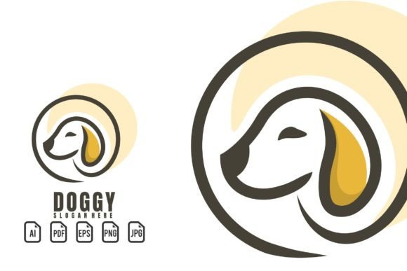 Doggy Mascot Logo: A Playful and Versatile Design Asset