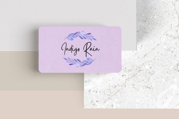 Editable Canva Business Card #35: A Modern Design Asset