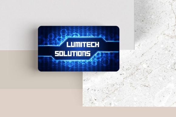 Editable Canva Business Card #44: A Modern Design for Your Brand