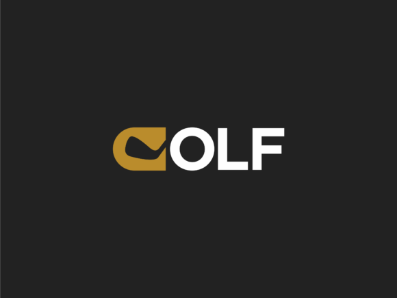 Modern Golf Logo Design with Initial G