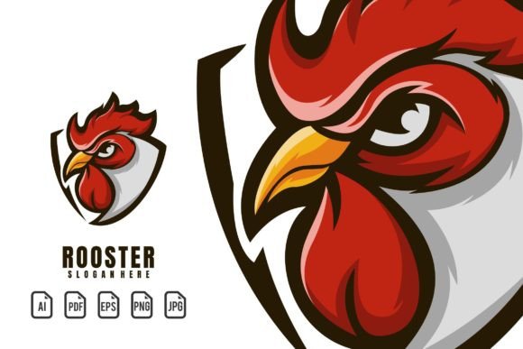 Roaster Mascot Logo: Your Ultimate Game Character Design Template