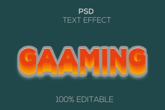 Stunning 3D Text Effects for Gaming Design Projects